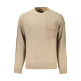 Hugo Boss Beige Cotton Men Sweater -   -  Hugo Boss.